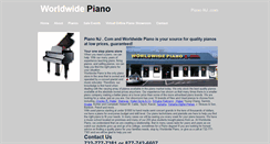 Desktop Screenshot of pianonj.com