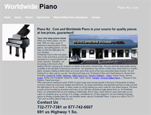 Tablet Screenshot of pianonj.com
